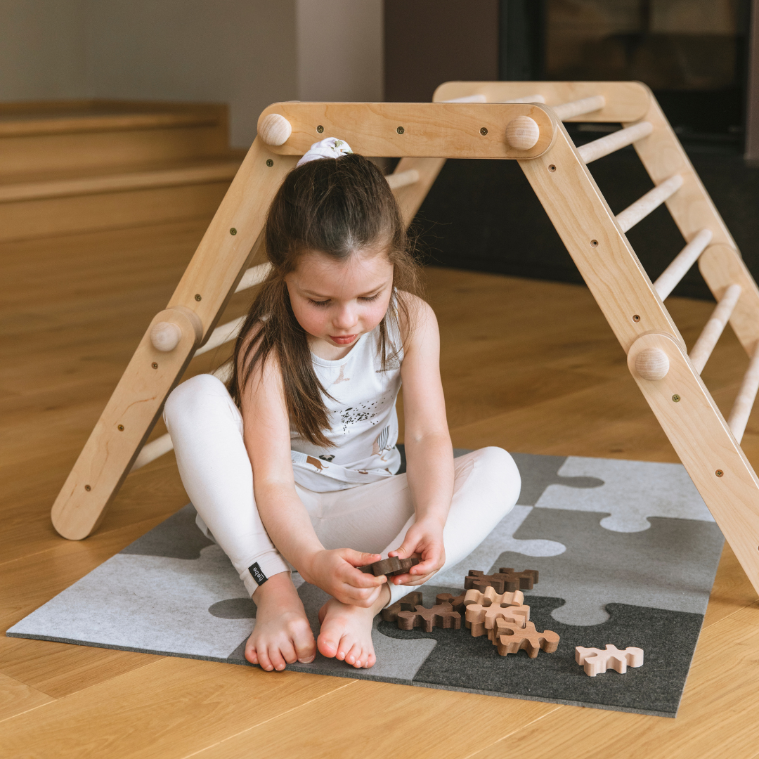 Filz-Puzzle-Spielmatte • Erweiterung für Kletterspielzeuge
