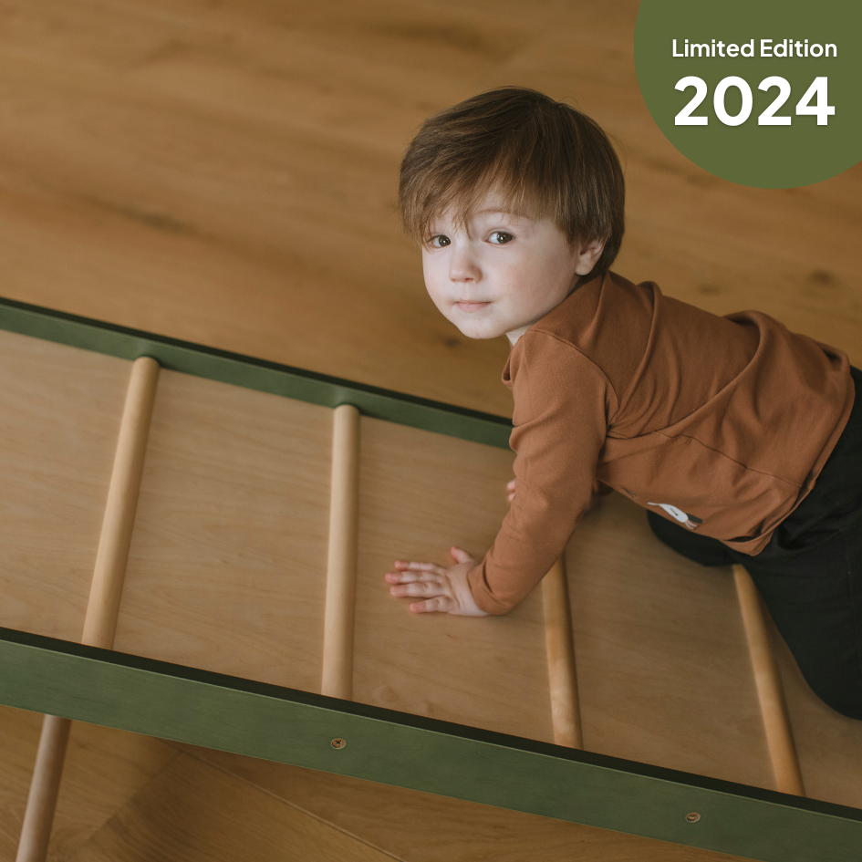 Limitierte Auflage 2024 🦍 • Klettergerüste MOPITRI® und FIPITRI in Waldgrün