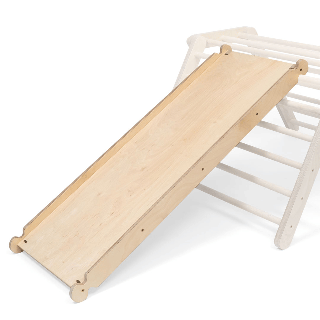 Rampe de glisse + escalade • pour cadres d’escalade et cube de jeu