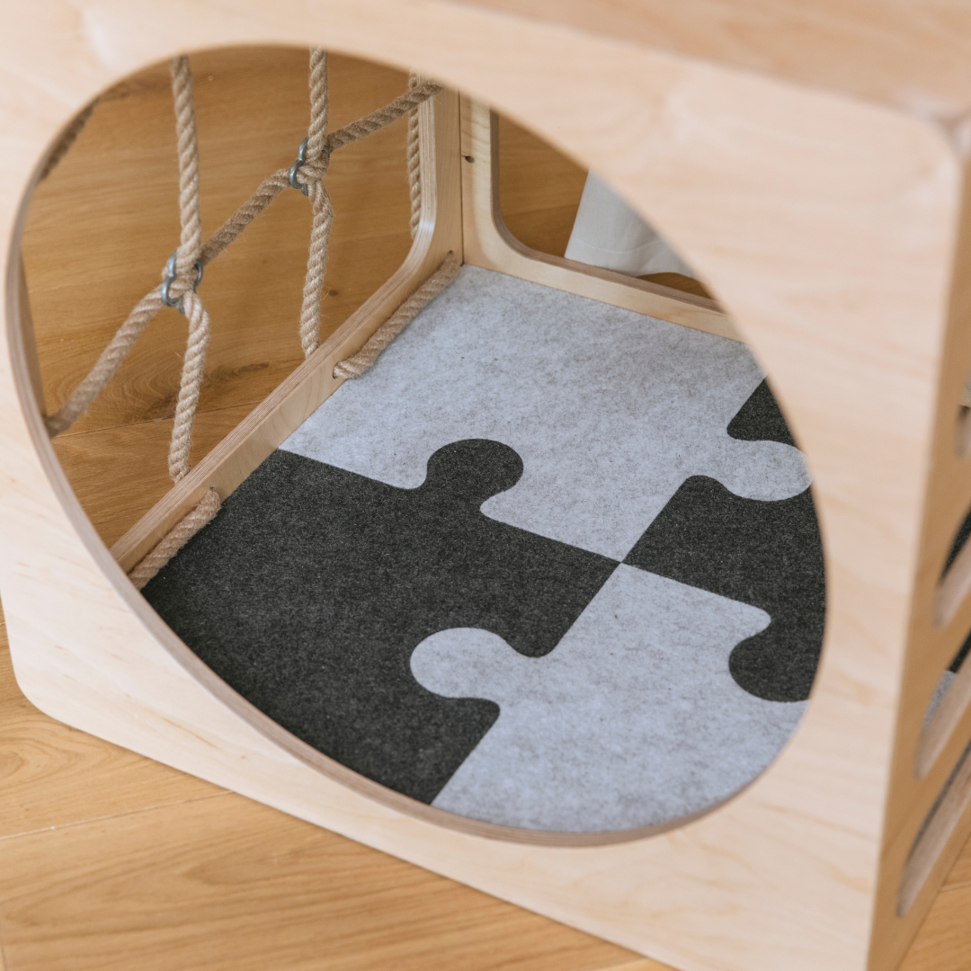 Filz-Puzzle-Spielmatte • Erweiterung für Kletterspielzeuge