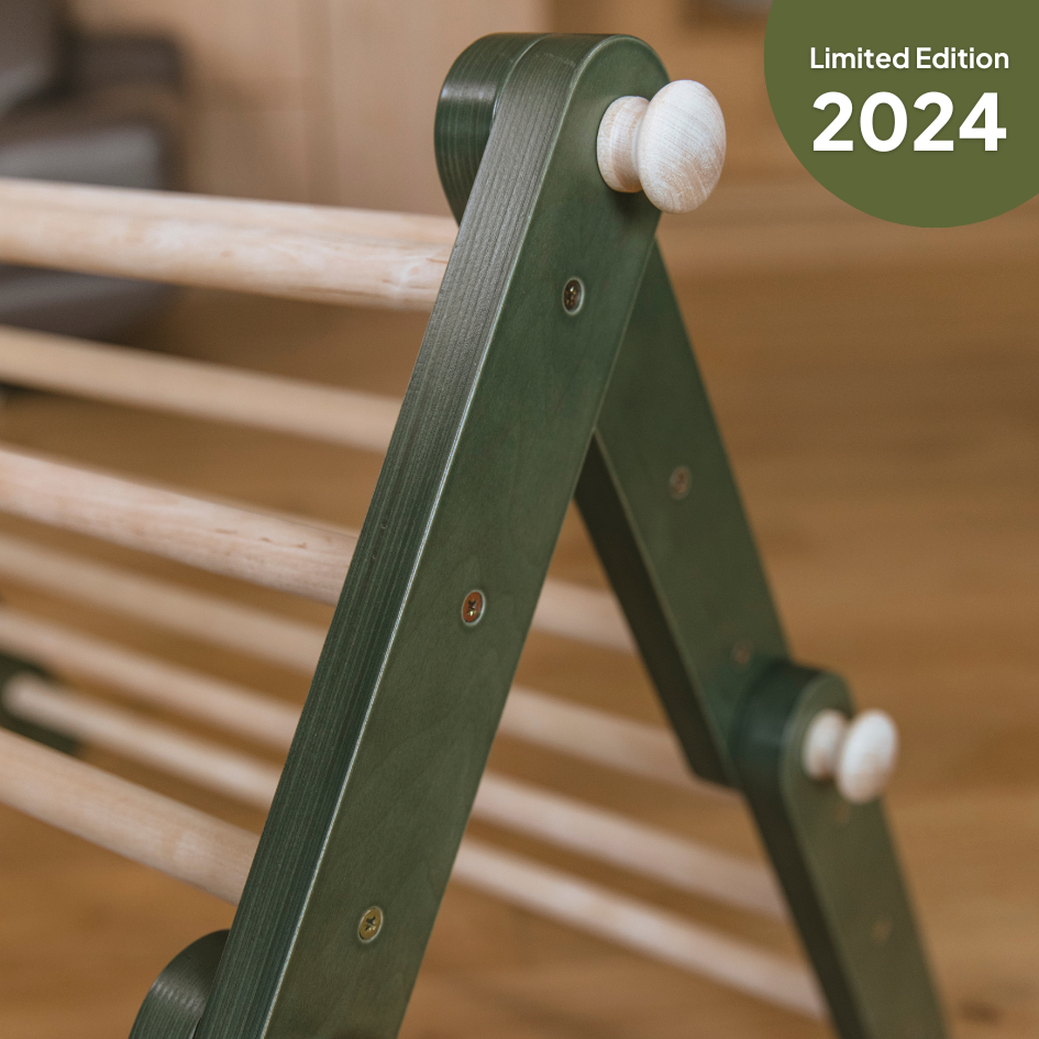 Limitierte Auflage 2024 🦍 • Klettergerüste MOPITRI® und FIPITRI in Waldgrün