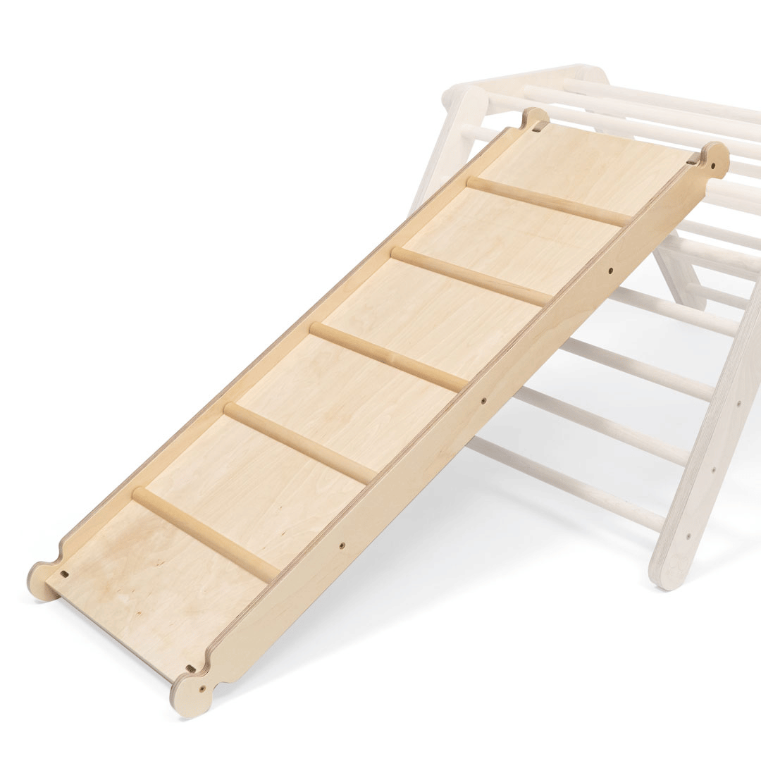 Rampe de glisse + escalade • pour cadres d’escalade et cube de jeu