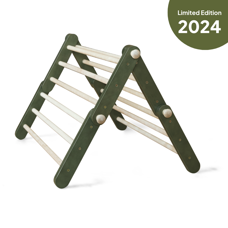 Limitierte Auflage 2024 🦍 • Klettergerüste MOPITRI® und FIPITRI in Waldgrün