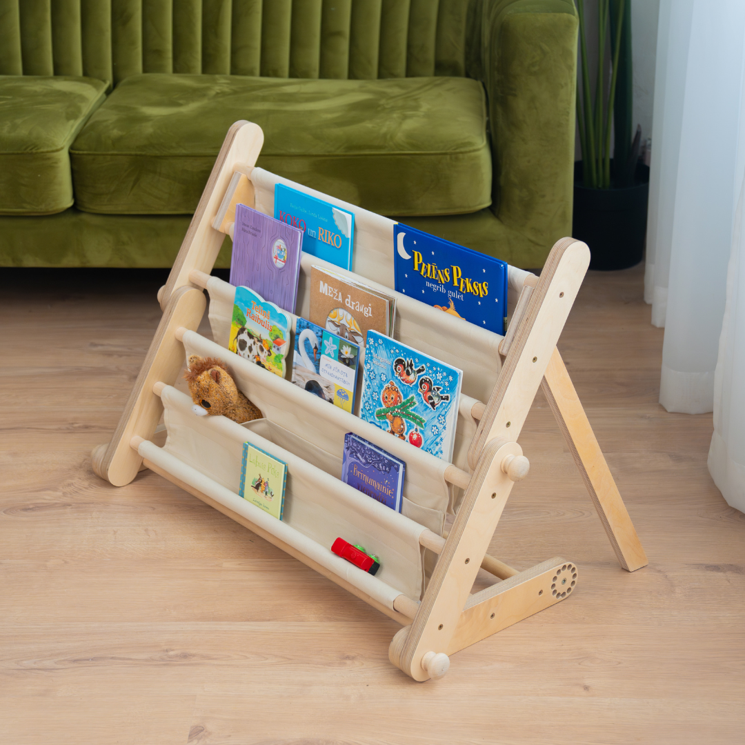 Montessori Bookshelf • Add-on for climbing frames