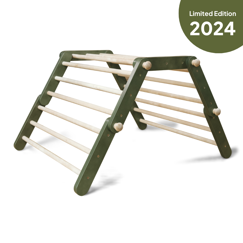 Limitierte Auflage 2024 🦍 • Klettergerüste MOPITRI® und FIPITRI in Waldgrün