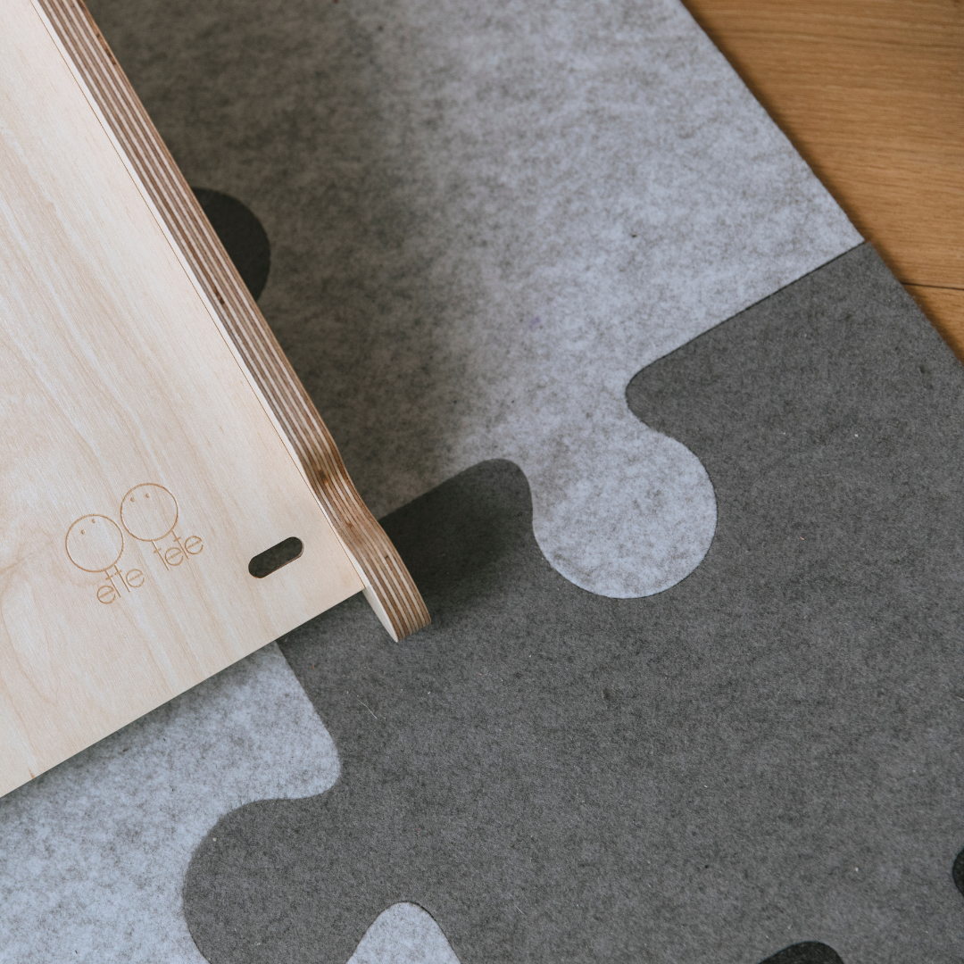 Filz-Puzzle-Spielmatte • Erweiterung für Kletterspielzeuge