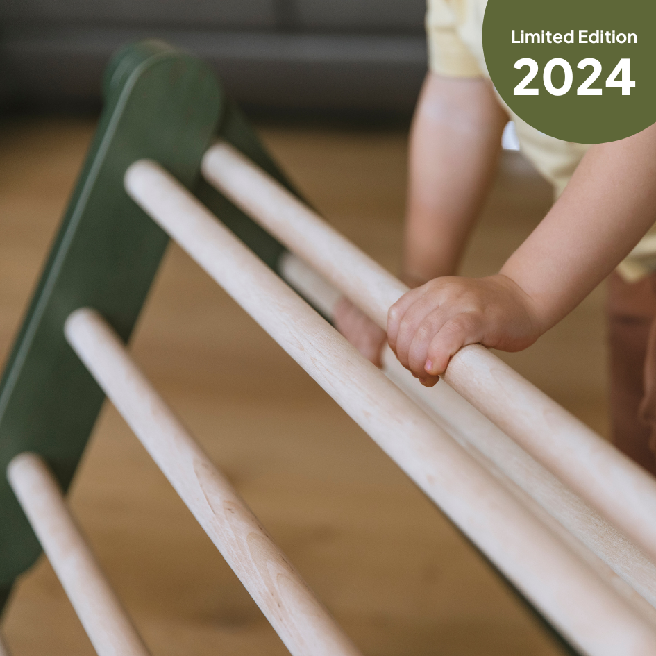 Limitierte Auflage 2024 🦍 • Klettergerüste MOPITRI® und FIPITRI in Waldgrün