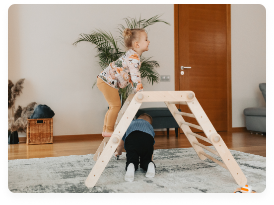 Supports motor skills and balance development.