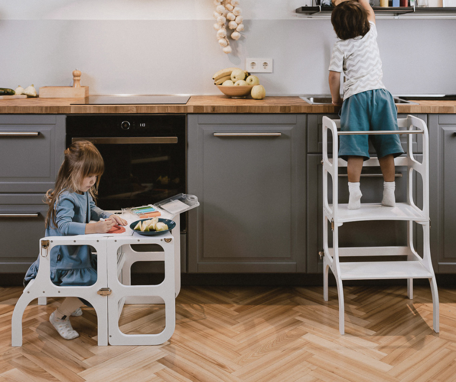 Helper towers & Step stools