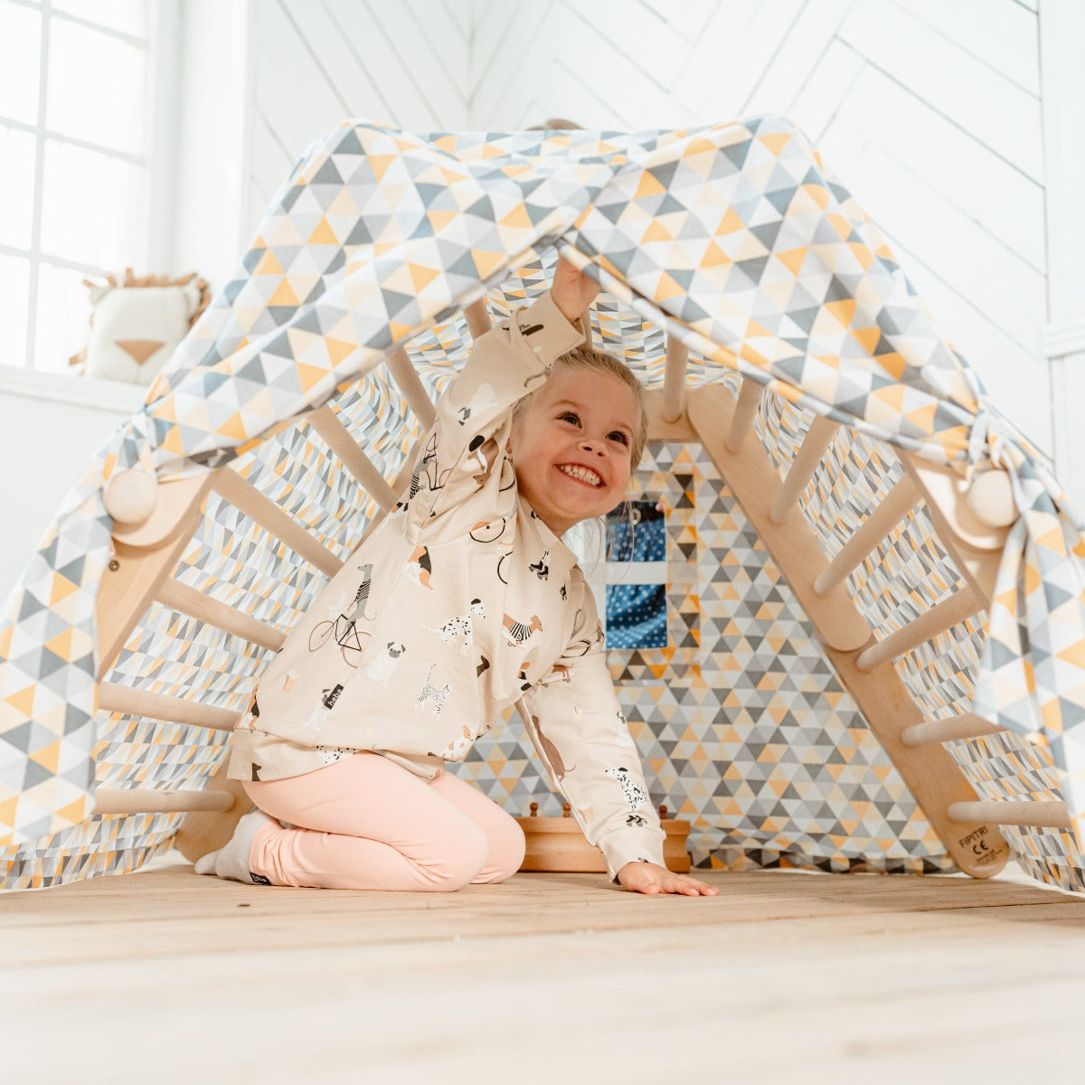 Tente de jeu • Structure supplémentaire pour cadre d’escalade • pour SIPITRI® (avec MOFI) et FIPITRI®