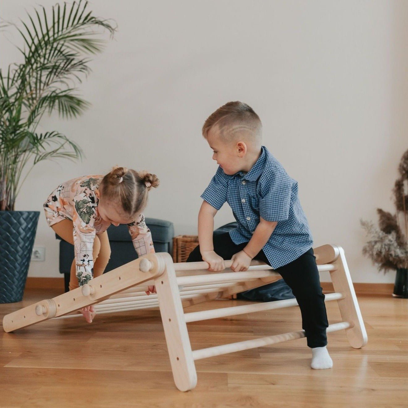 Modifiable climbing frame MOPITRI®, inspired by Emmi Pikler - Ette Tete