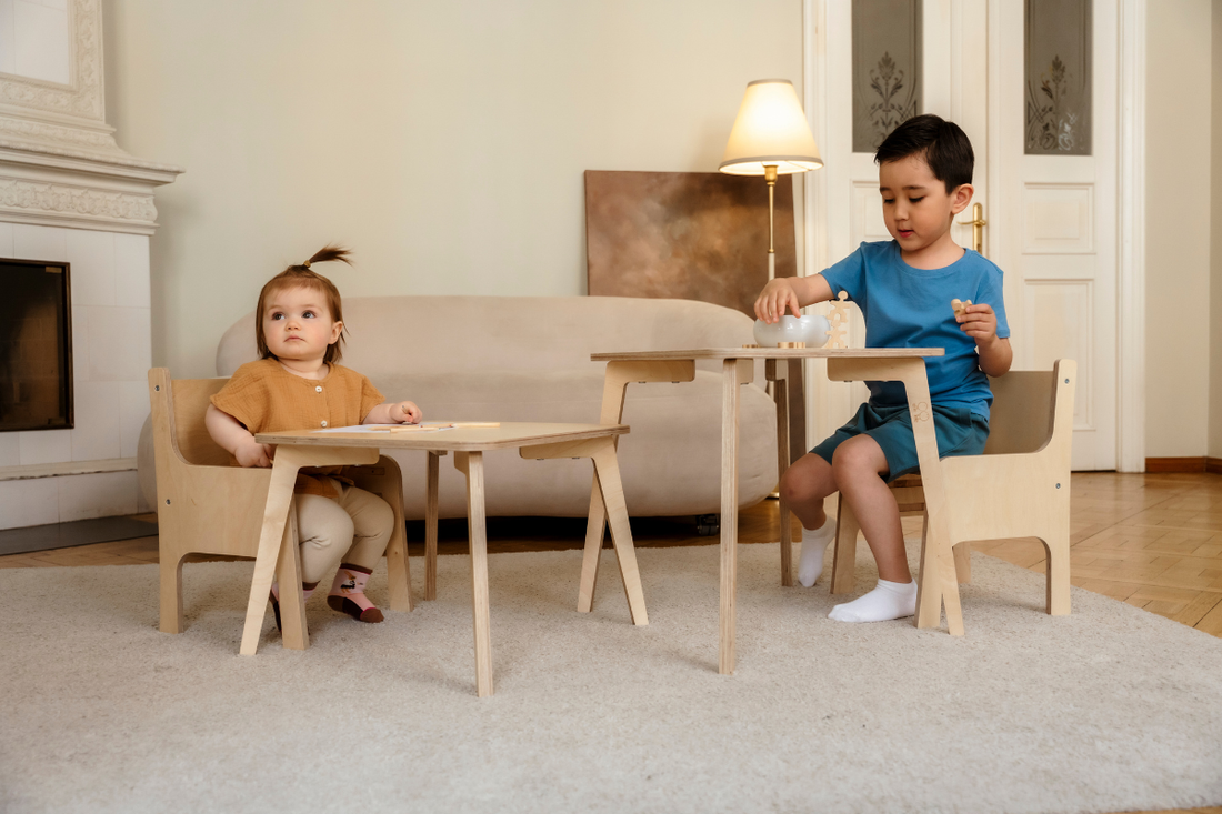 What is the right table and chair height for a child?