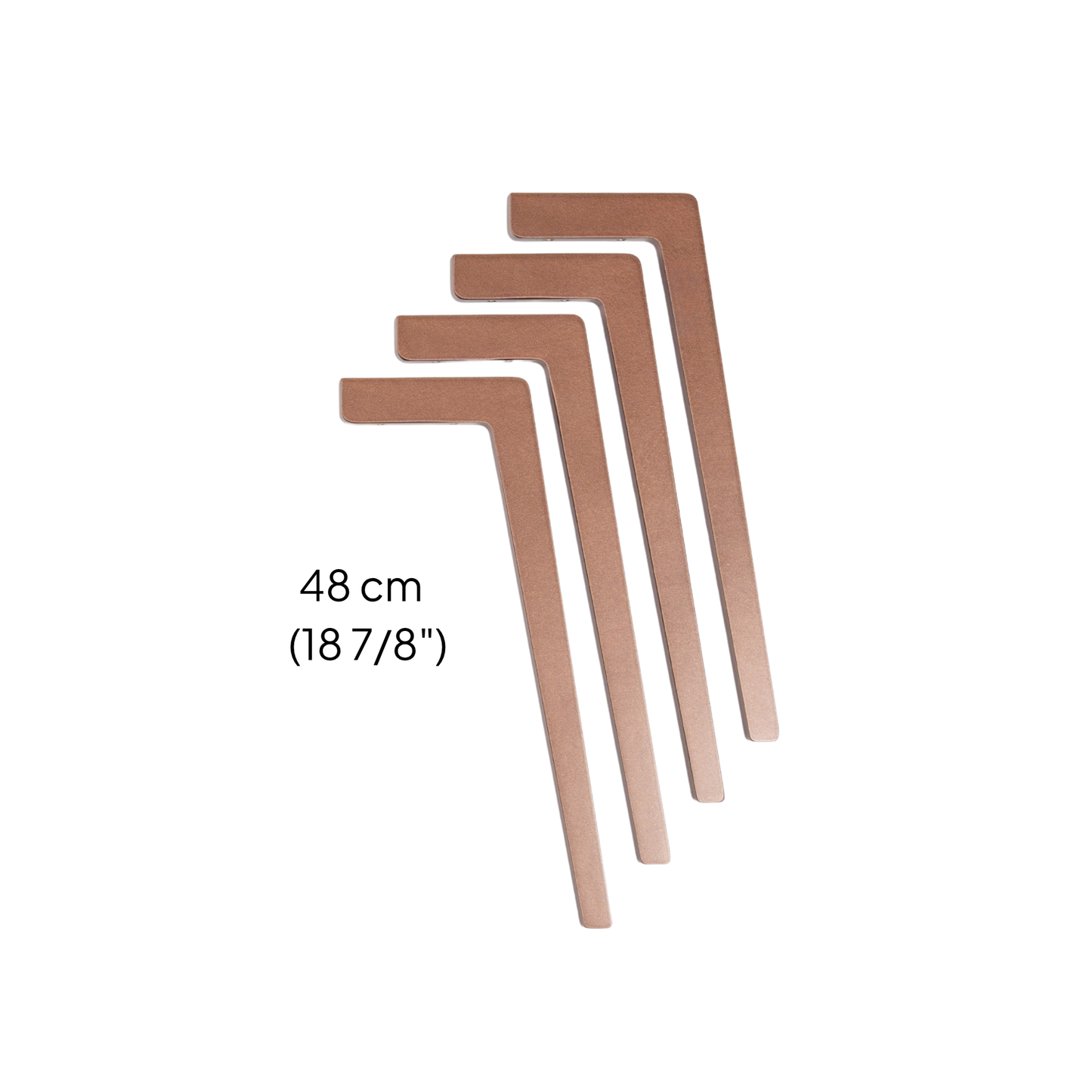 Height-extendable legs • Add-on for TULLA table