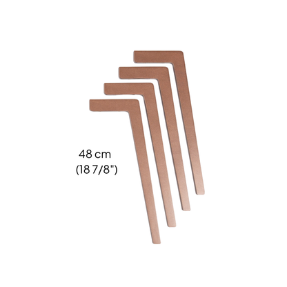 Height-extendable legs • Add-on for TULLA table