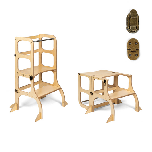 Convertible Helper Tower-Table STEP'n'SIT® / OUTLET