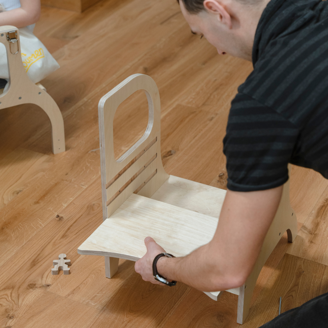 MIIMO • Adjustable height step stool • Montessori inspired
