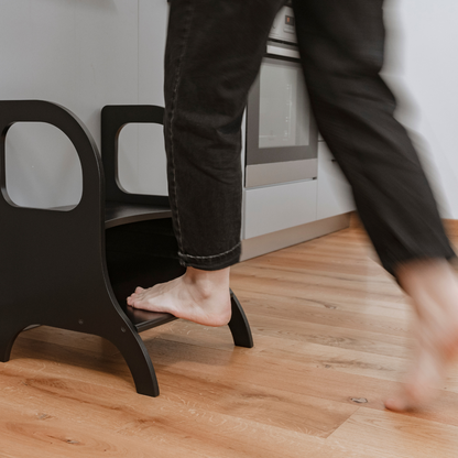 MIIMO • Adjustable height step stool / exhibition model