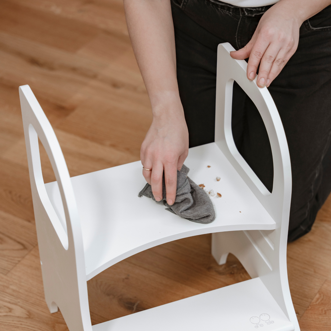 MIIMO • Adjustable height step stool / exhibition model