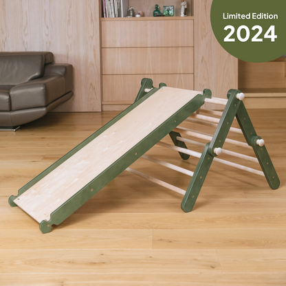 Edizione limitata 2024 🦍 • Strutture da arrampicata MOPITRI® e FIPITRI in colore verde bosco