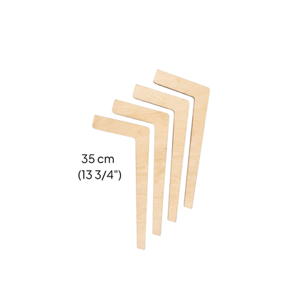 Height-extendable legs • Add-on for TULLA table