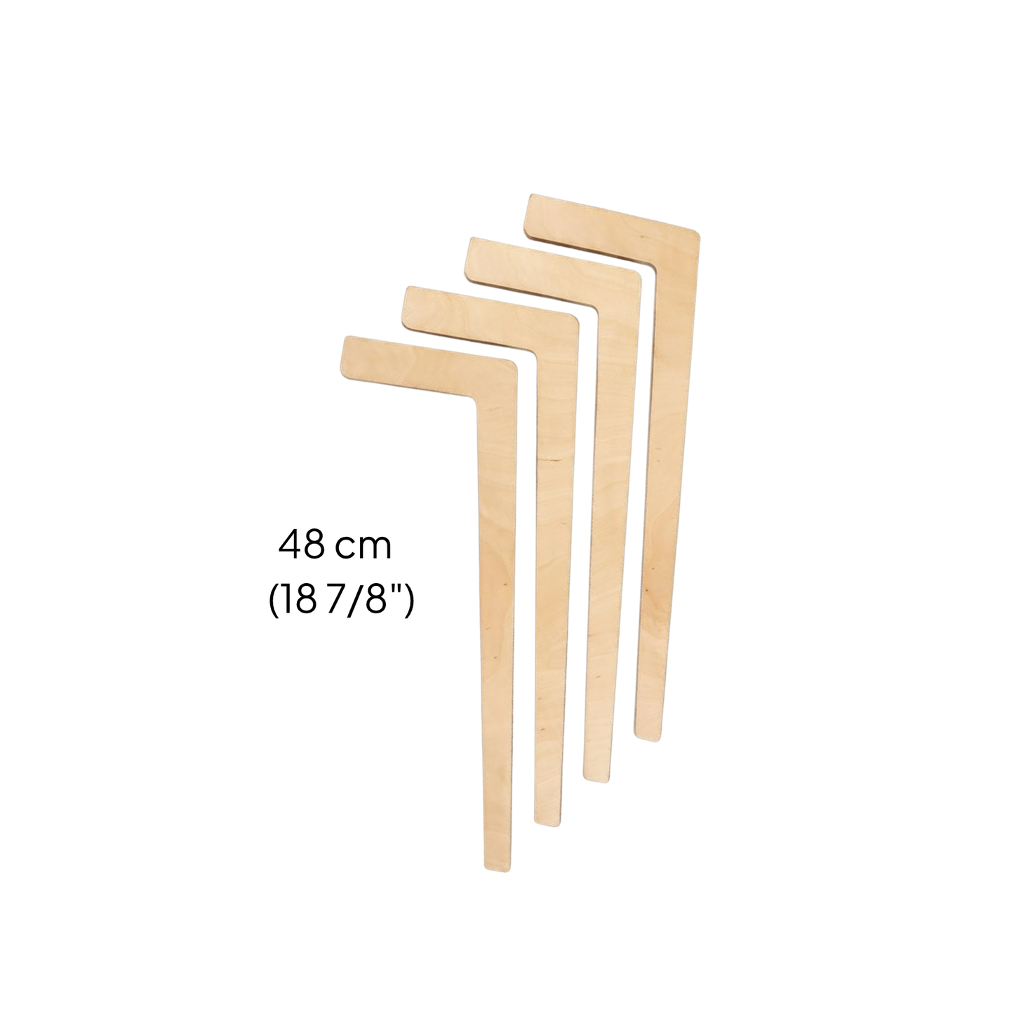 Height-extendable legs • Add-on for TULLA table