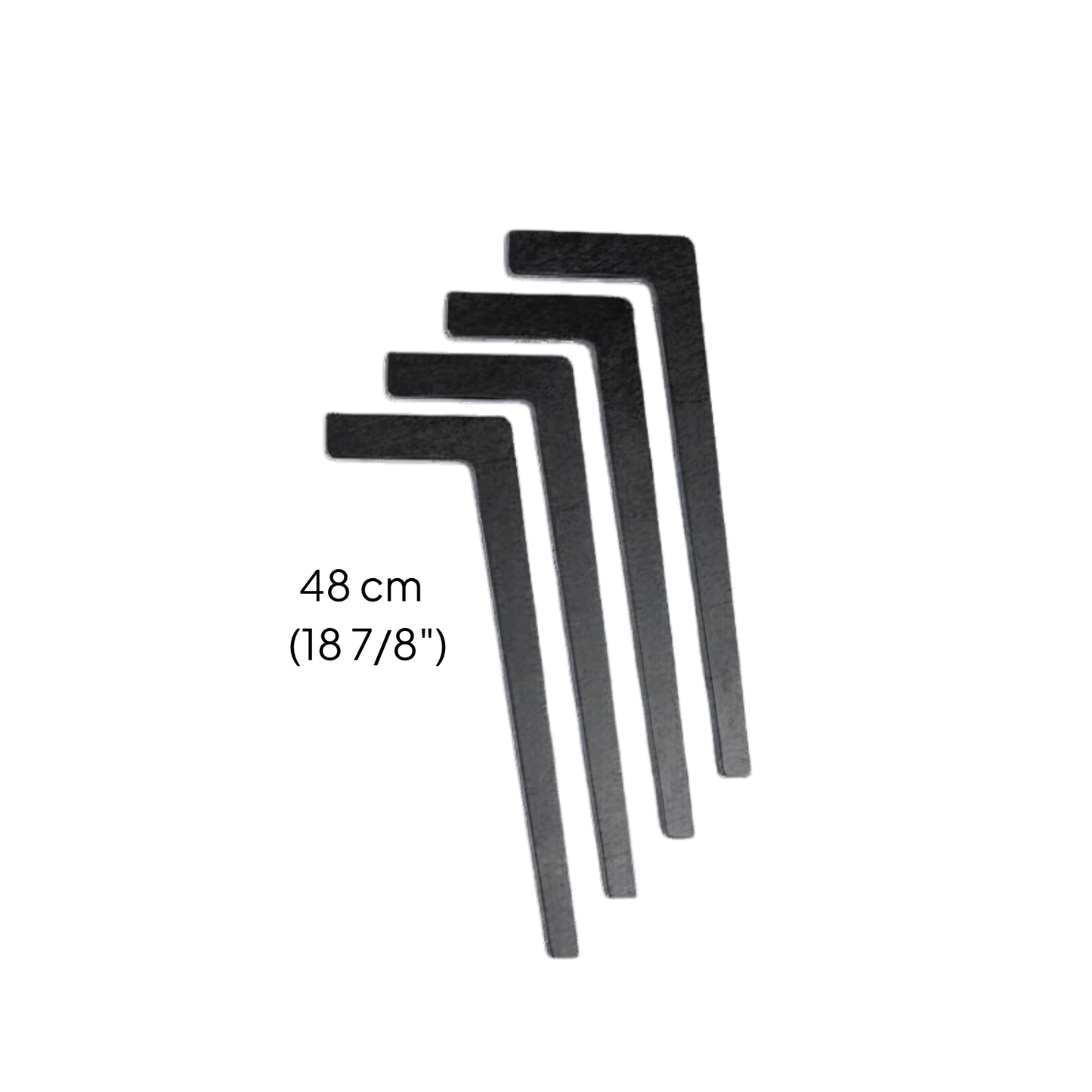 Height-extendable legs • Add-on for TULLA table