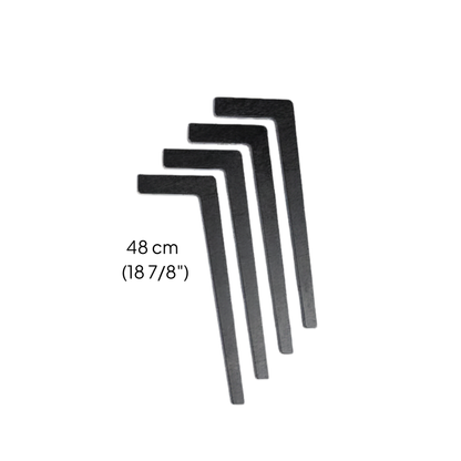 Height-extendable legs • Add-on for TULLA table