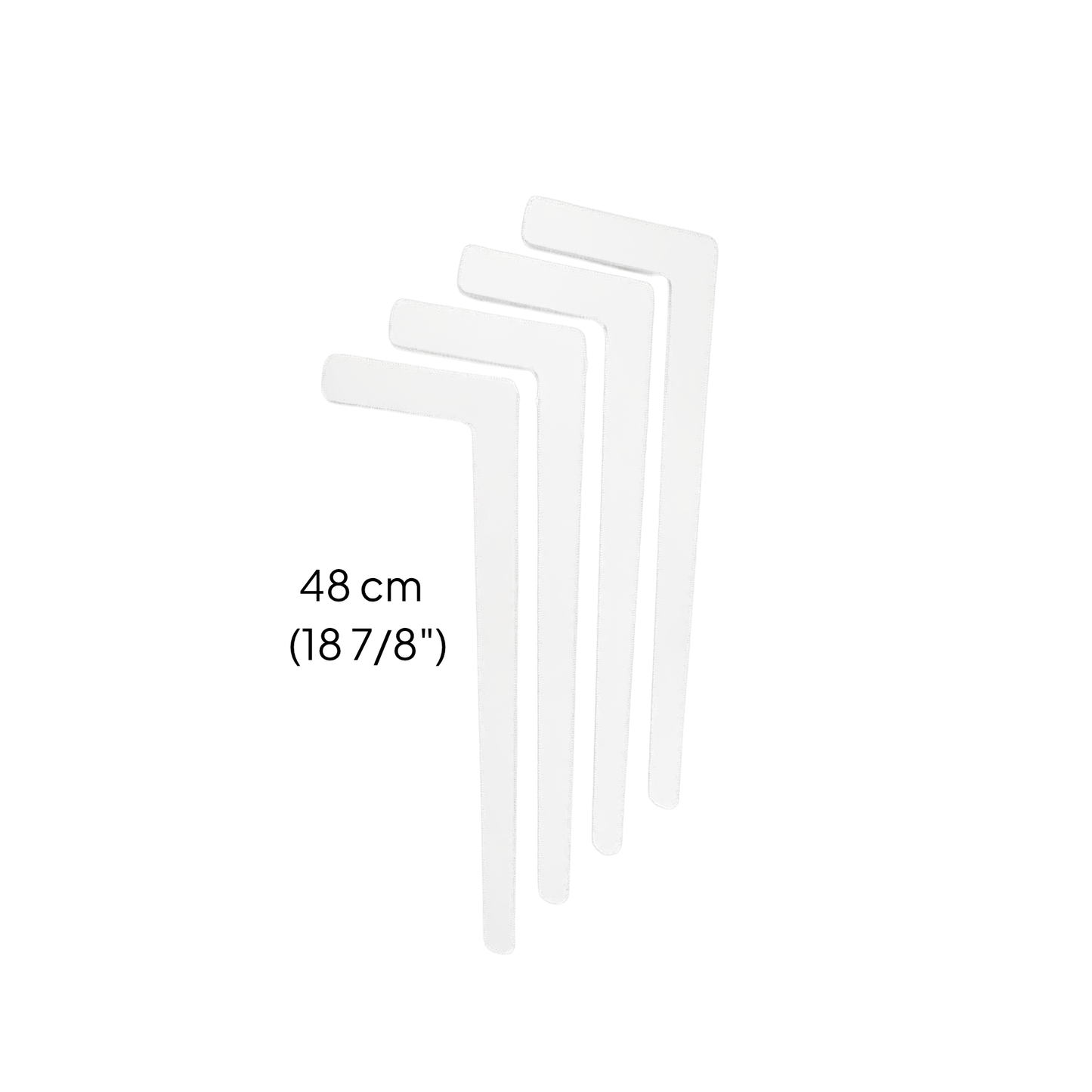 Height-extendable legs • Add-on for TULLA table
