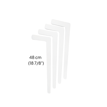 Height-extendable legs • Add-on for TULLA table