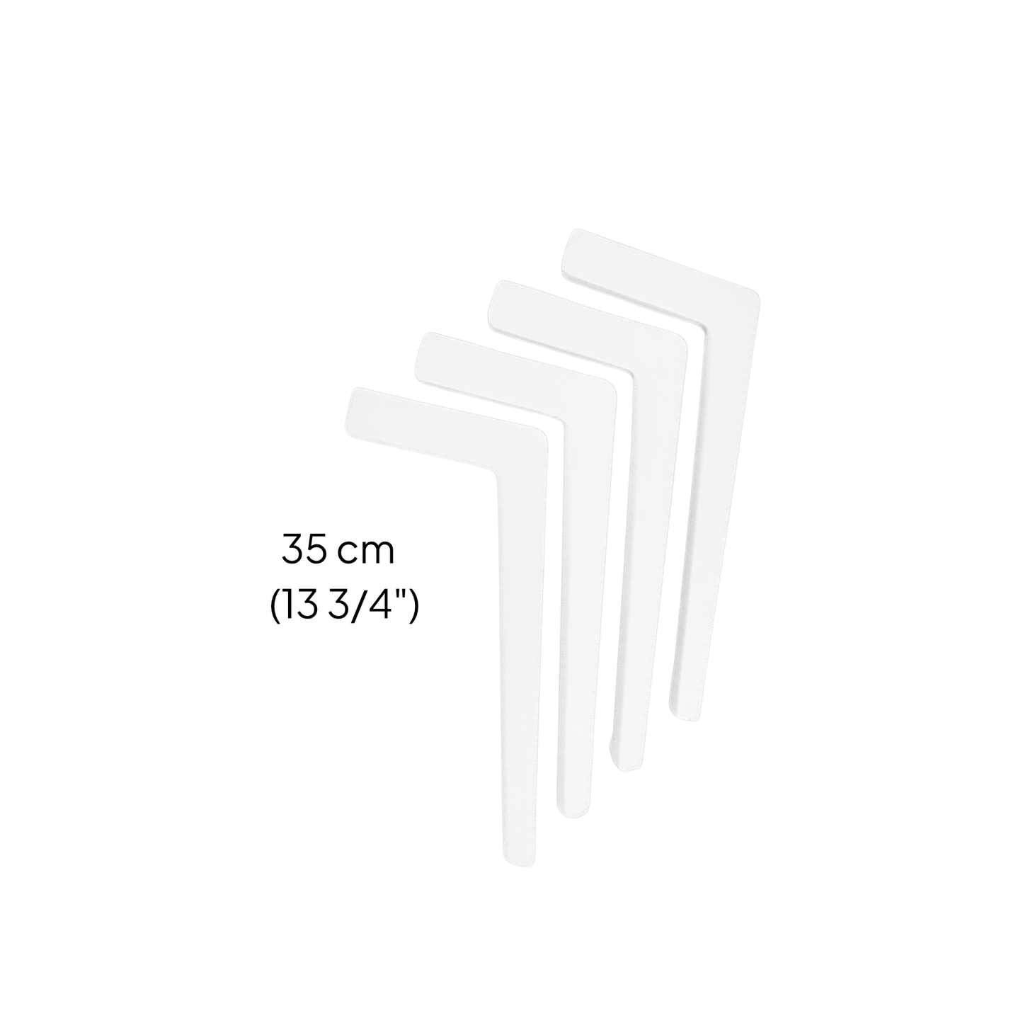 Height-extendable legs • Add-on for TULLA table