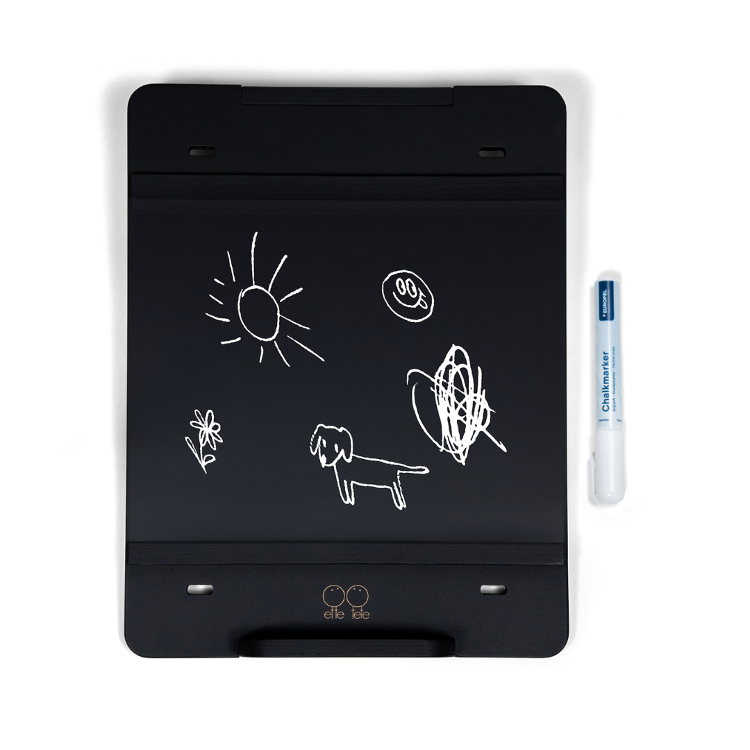 Tableau noir de dessin, double face • Accessoire pour les jouets d’escalade