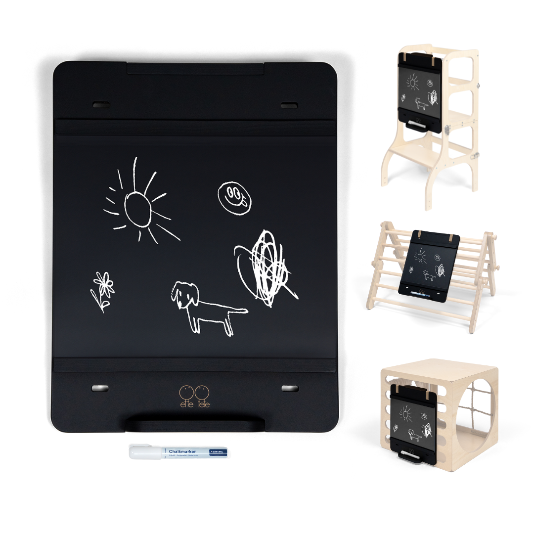 Tableau noir de dessin, double face • Accessoire pour les jouets d’escalade