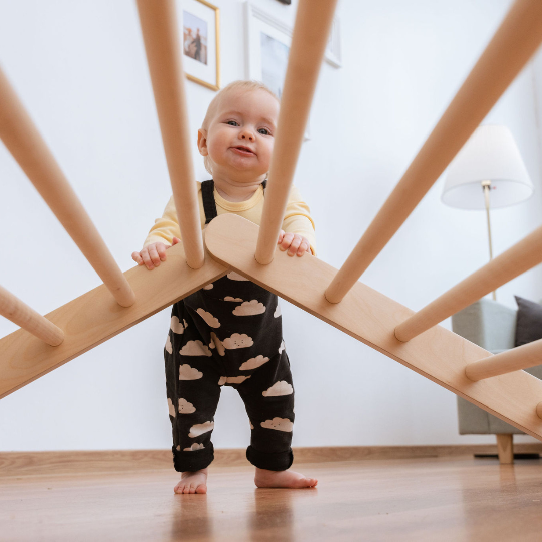 SIPITRI • 2 posmu kāpelēšanas trijstūris ar regulējamu augstumu