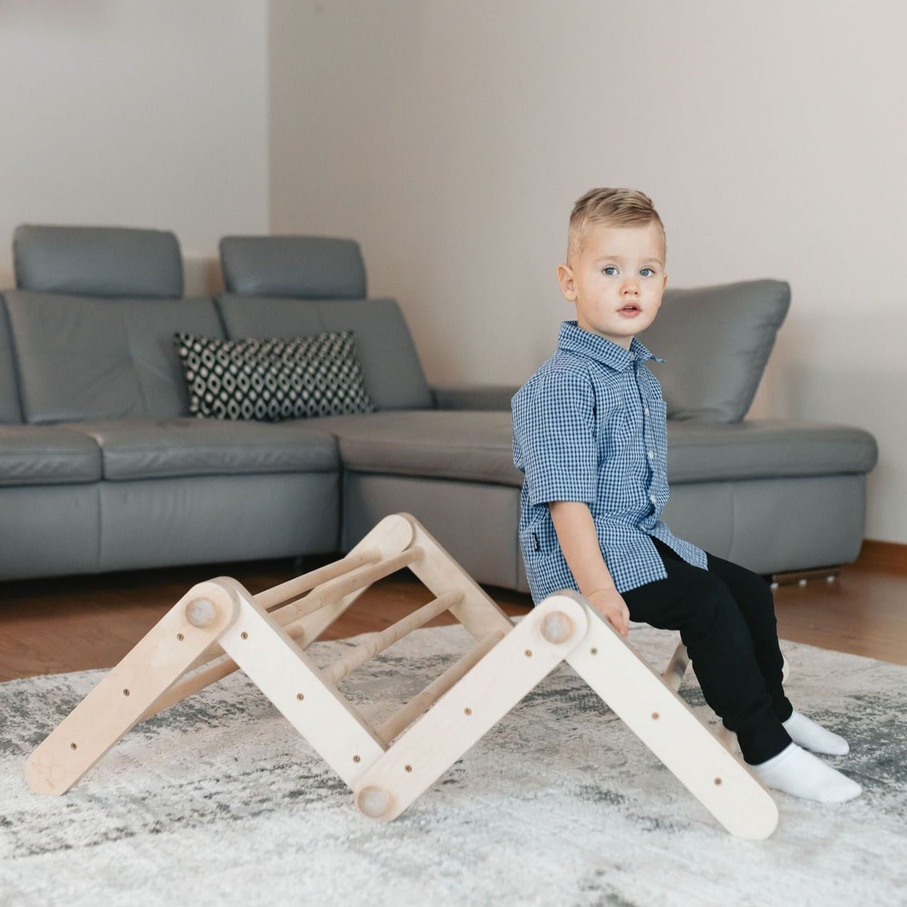 Modifiable climbing frame MOPITRI®, inspired by Emmi Pikler - Ette Tete
