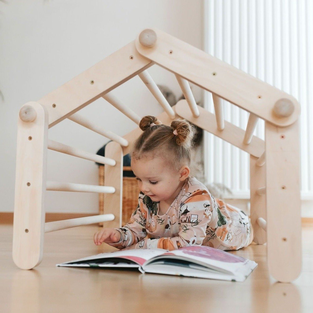 Modifiable climbing frame MOPITRI®, inspired by Emmi Pikler - Ette Tete